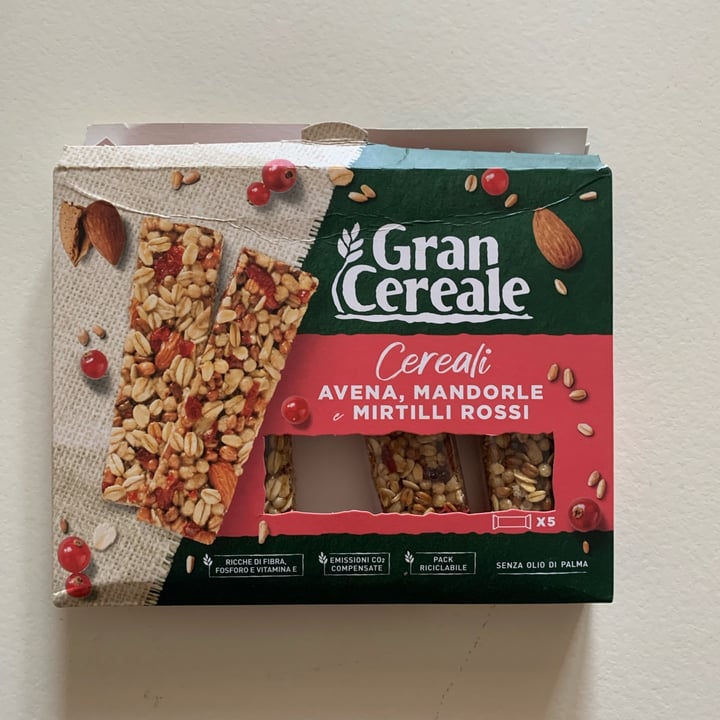 photo of Gran Cereale Mirtilli Rossi (Avena E Mandorle) shared by @saracipolla on  29 Apr 2022 - review