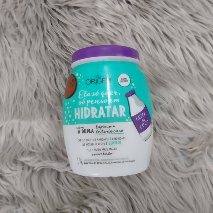 review photo of Nazca Origem Creme De hidratação Condicionante Tapioca + Leite De Coco shared by @carlasolange on 19 Apr 2022 - review