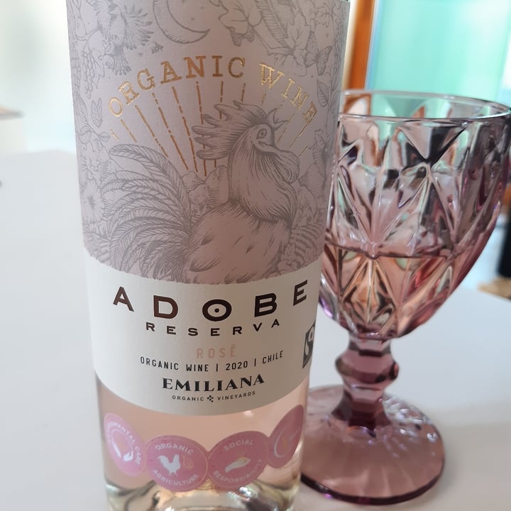 photo of Emiliana Adobe Reserva Rosé shared by @veganhaven on  06 Mar 2021 - review