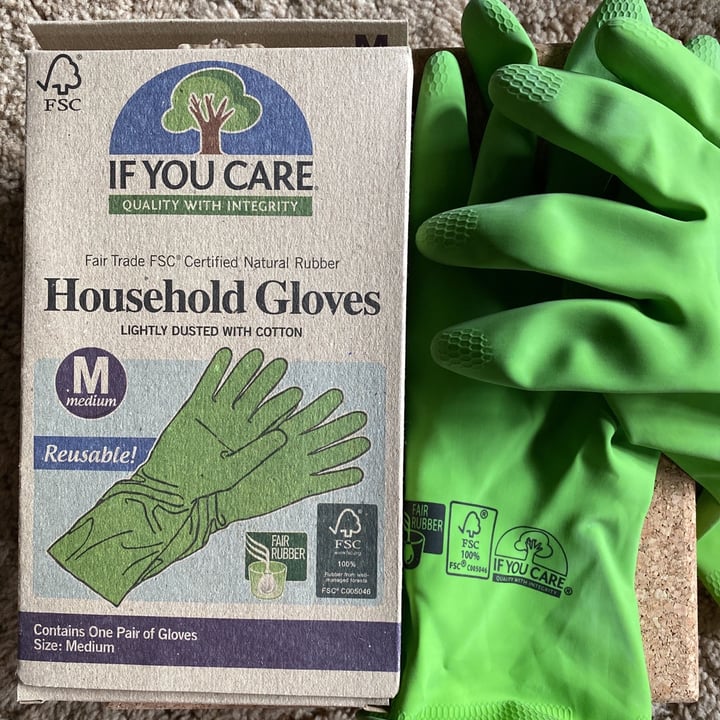 review photo of If you care Rubber Gloves shared by @cofiandme on 26 Jun 2021 - review