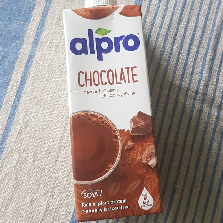 photo of Alpro Chocolate Flavored Soya Milk shared by @kerstin76 on  25 Jun 2021 - review