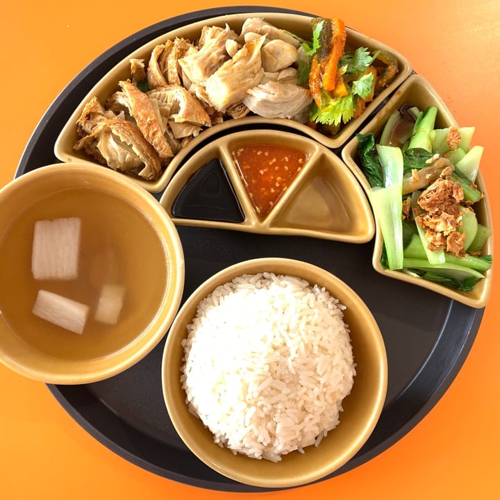 photo of 33 Vegetarian Food Vegetarian Chicken Rice shared by @joytansh on  15 Jun 2020 - review