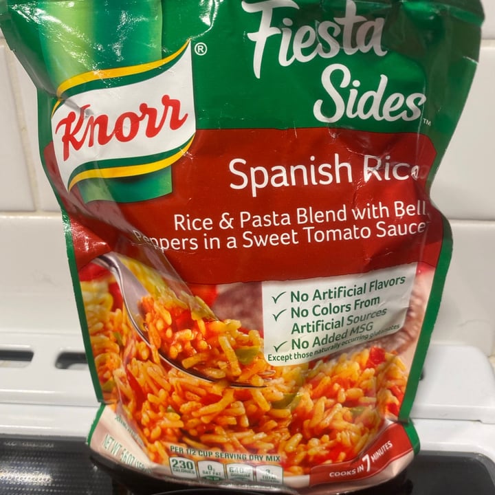 photo of Knorr Spanish Rice-Rice and Pasta Blend with Bell Peppers in a Sweet Tomato Sauce shared by @crittercreekfs on  31 Aug 2021 - review