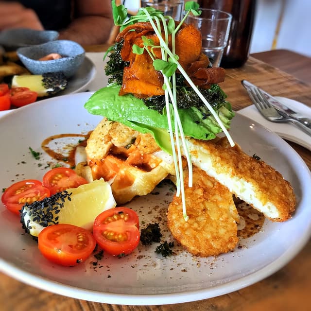 Photo of the dish “Croffle Stack”