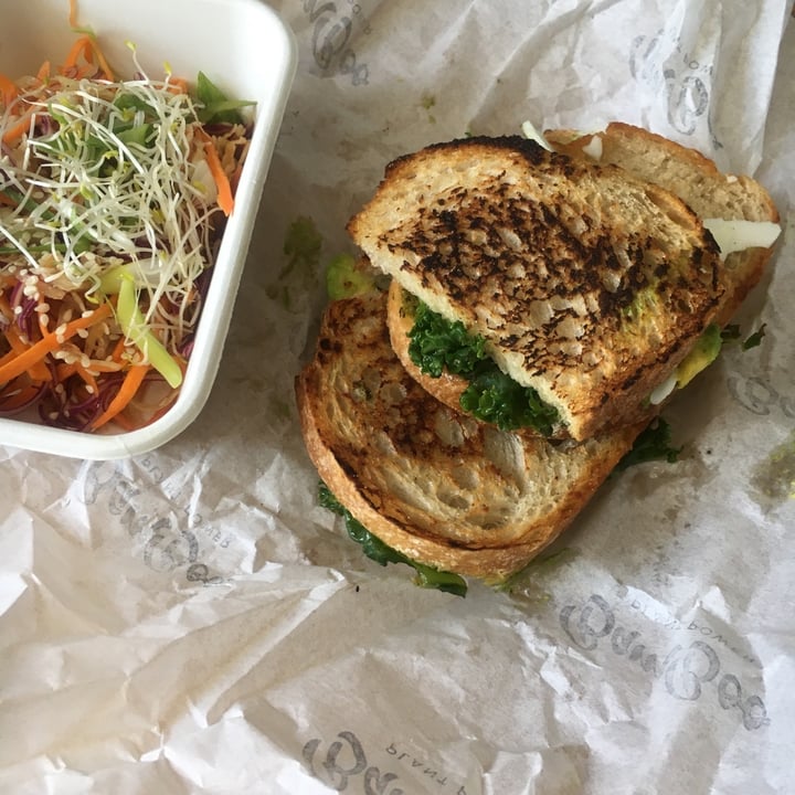 photo of Bamboo Plant Power - Plant Based Vegan Restaurant Toasted Avo & Mozzarella shared by @anothersavegan on  21 Dec 2019 - review