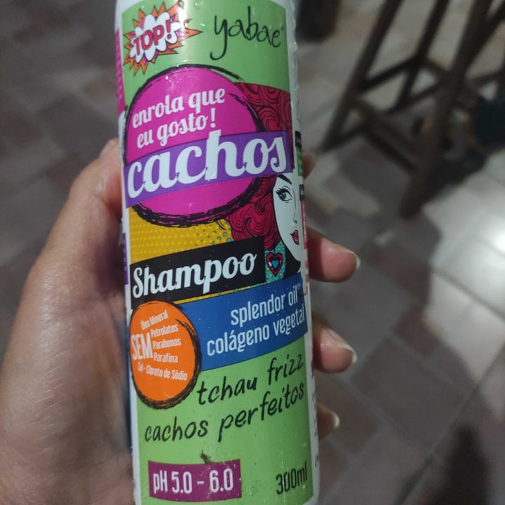 photo of Yabae shampoo cachos enrola que eu gosto shared by @helgacarolina on  03 Nov 2022 - review