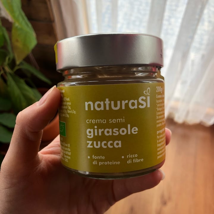 review photo of Natura Sì Crema di semi Girasole Zucca shared by @arualinilazza on 11 May 2022 - review