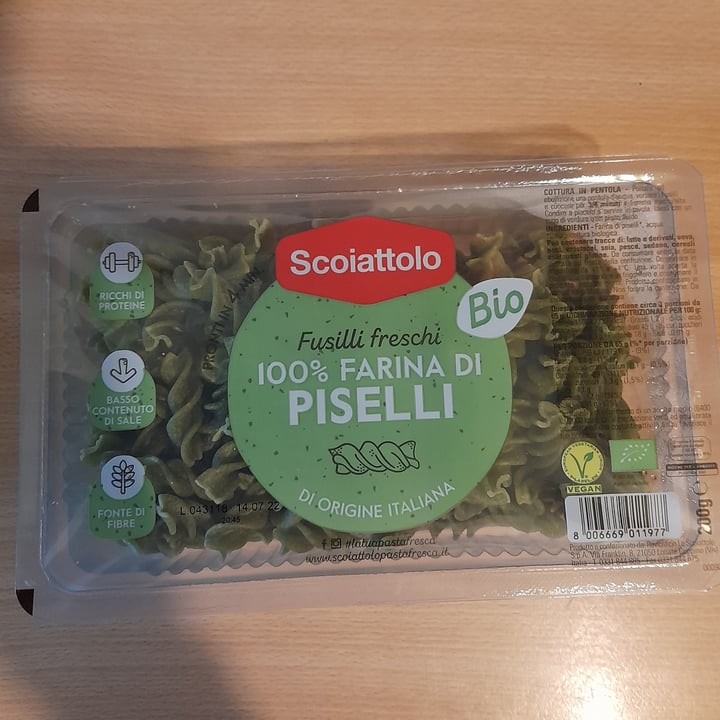 photo of Scoiattolo Fusilli freschi alla farina di piselli shared by @jessyv on  24 Aug 2022 - review