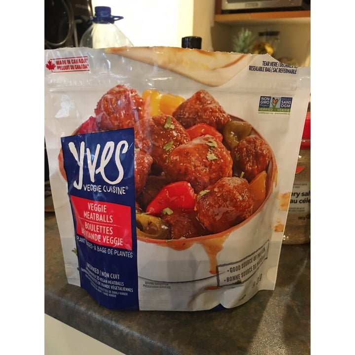 photo of Yves Veggie Cuisine Veggie Meatballs shared by @lovearth on  19 Jun 2020 - review