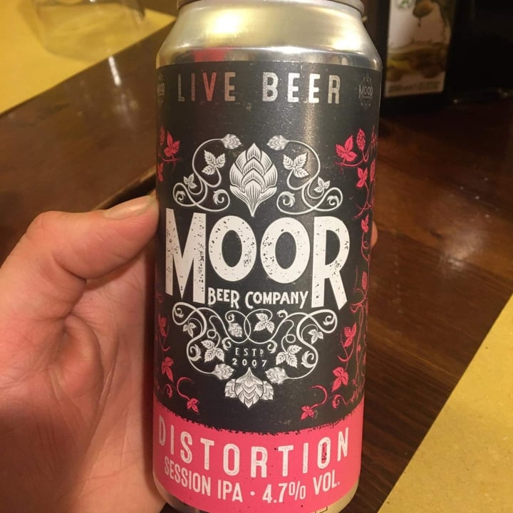 photo of Moor Beer Co. Moor Distortion Session Ipa shared by @cucinadeglierbivori- on  14 Apr 2022 - review
