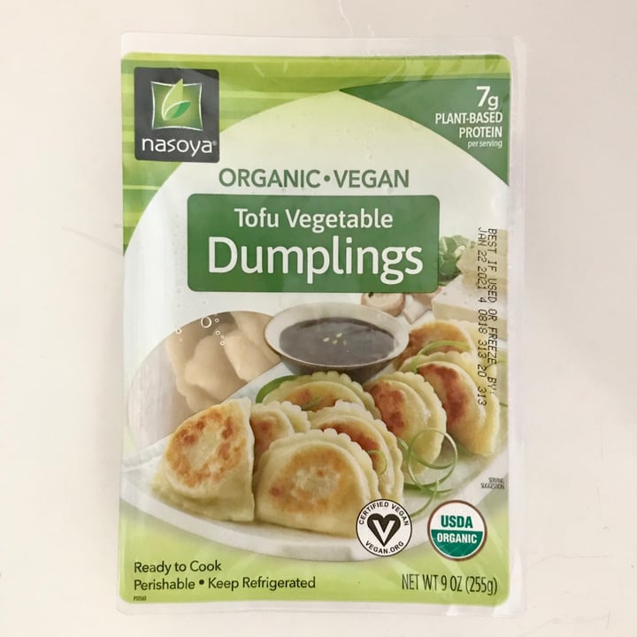 Nasoya Tofu Vegetable Dumplings Review abillion