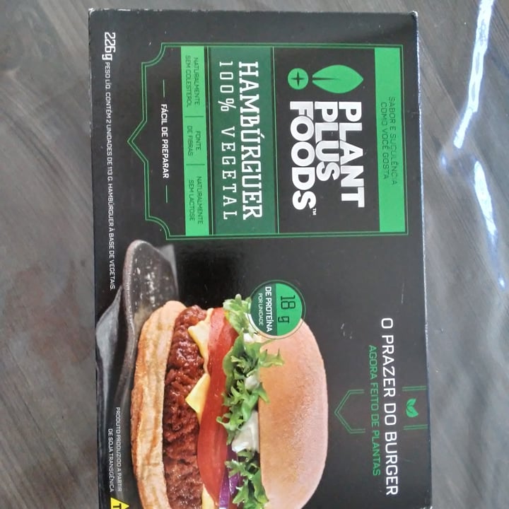 photo of Plant Plus Foods Hambúrguer shared by @rosyypm on  16 Jan 2022 - review