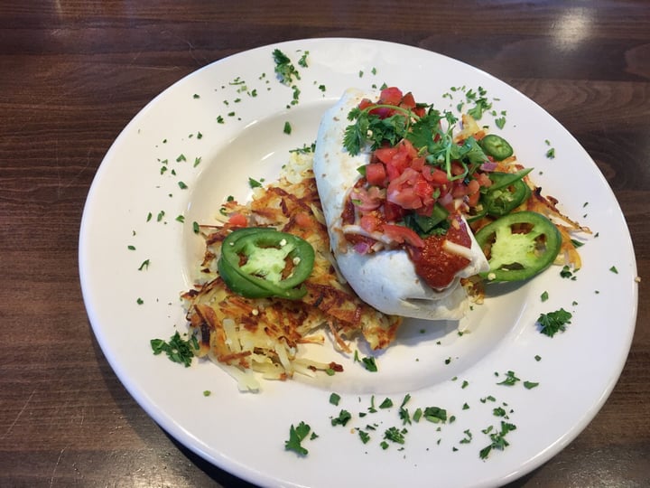 review photo of Pizza Lucé Roseville Buckaroo Vegan Burrito shared by @markmokie on 22 Sep 2018 - review