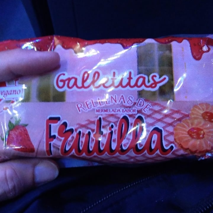 photo of Un Rincón Vegano Galletitas Rellenas De Mermelada Sabor Frutilla shared by @taniasch on  09 Nov 2022 - review