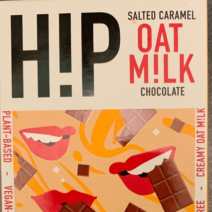 photo of HIP (H!P) Salted Caramel Oat M!lk Chocolate Bar shared by @siga on  20 Feb 2022 - review