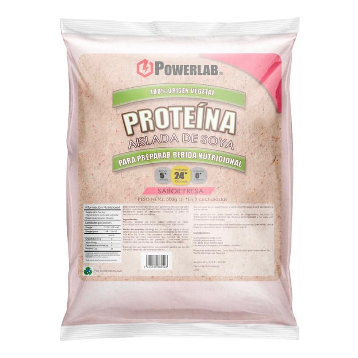 review photo of Power lab Proteina De Soya shared by @adrocr on 28 Apr 2022 - review