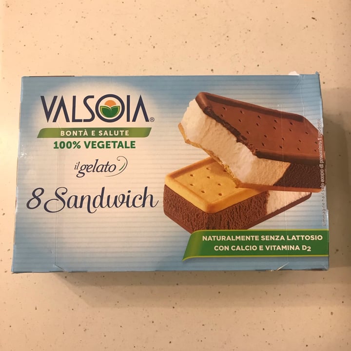 photo of Valsoia 8 sandwich il gelato shared by @ariannaarisio on  27 Jul 2022 - review