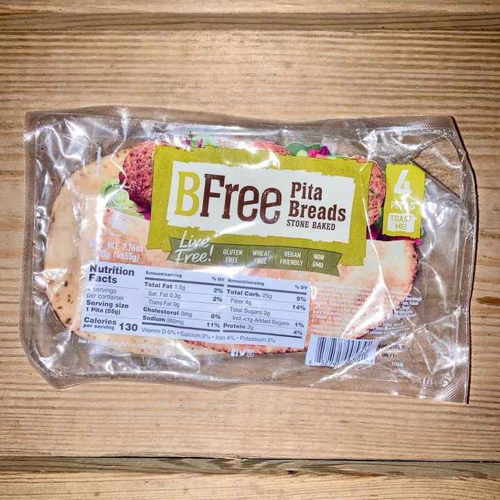 BFree Pita Breads Stone Baked Review abillion