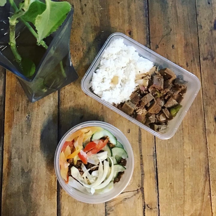 photo of Pure veggies Meal Vegan Shawarma Rice meal shared by @jojianne on  15 Jan 2021 - review