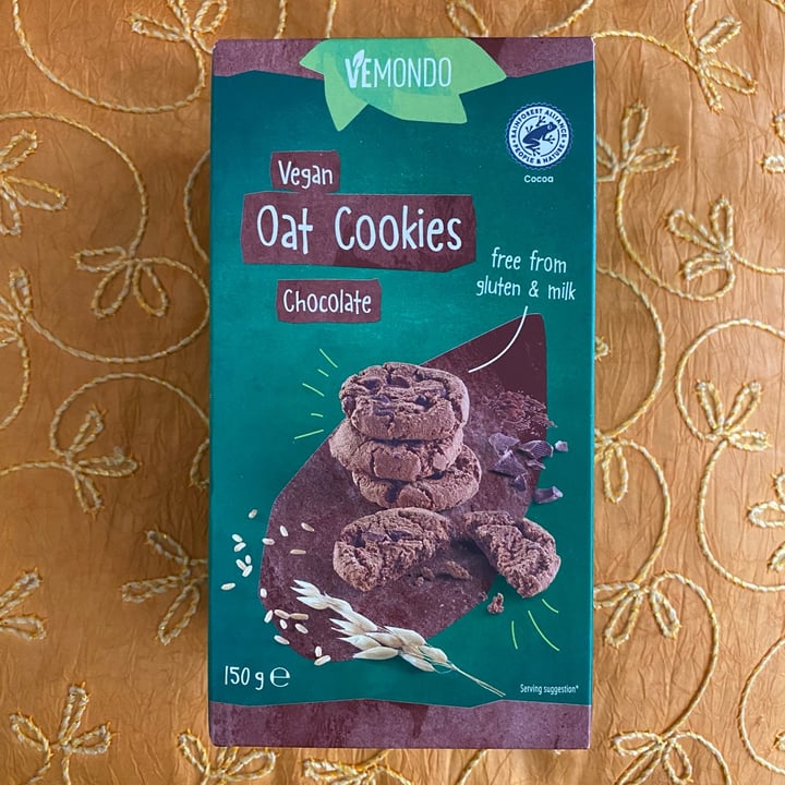 photo of Vemondo Vegan Oat Cookies Chocolate shared by @aleglass on  29 Jan 2022 - review