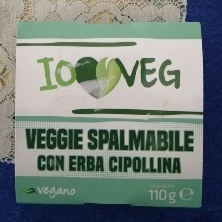 photo of ioVEG crema spalmabile con erba cipollina shared by @skmi on  15 Oct 2022 - review