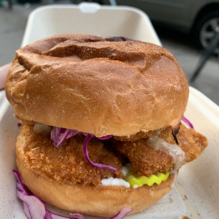 review photo of Orchard Grocer Tofu fried chicken sandwich shared by @mtorres167 on 21 Sep 2020 - review