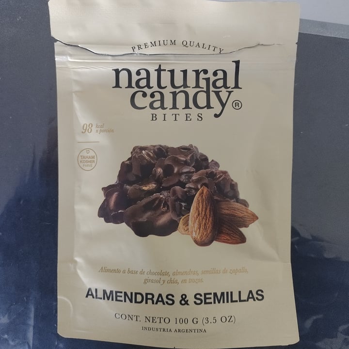 photo of Natural Candy Bites Almendras y semillas shared by @florwarrior on  15 Sep 2022 - review