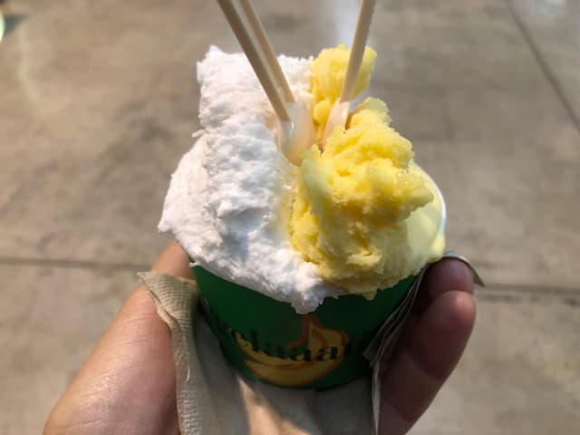 Photo of the dish “Gelato De Coco Y Mango”