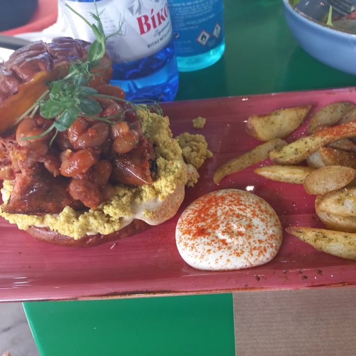 photo of Athens Vegan Burgers English Breakfast shared by @temperancexiiii on  27 Aug 2022 - review