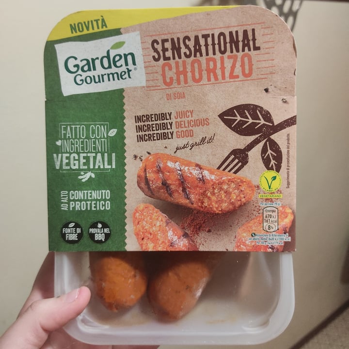 photo of Garden Gourmet Sensational Chorizo shared by @chiarin94 on  25 Jan 2022 - review