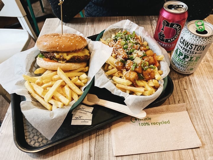 photo of Orinoco Teriyaki Tofu with fries shared by @stephveganie on  15 Feb 2020 - review