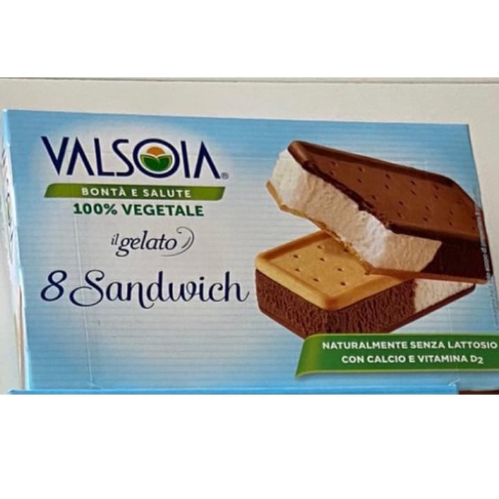 photo of Valsoia 8 sandwich il gelato shared by @alecucinandoveg on  15 Apr 2022 - review