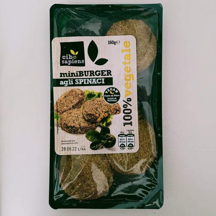 review photo of Cibo Sapiens Mini Burger Agli Spinaci shared by @lalucinda on 08 Jun 2022 - review