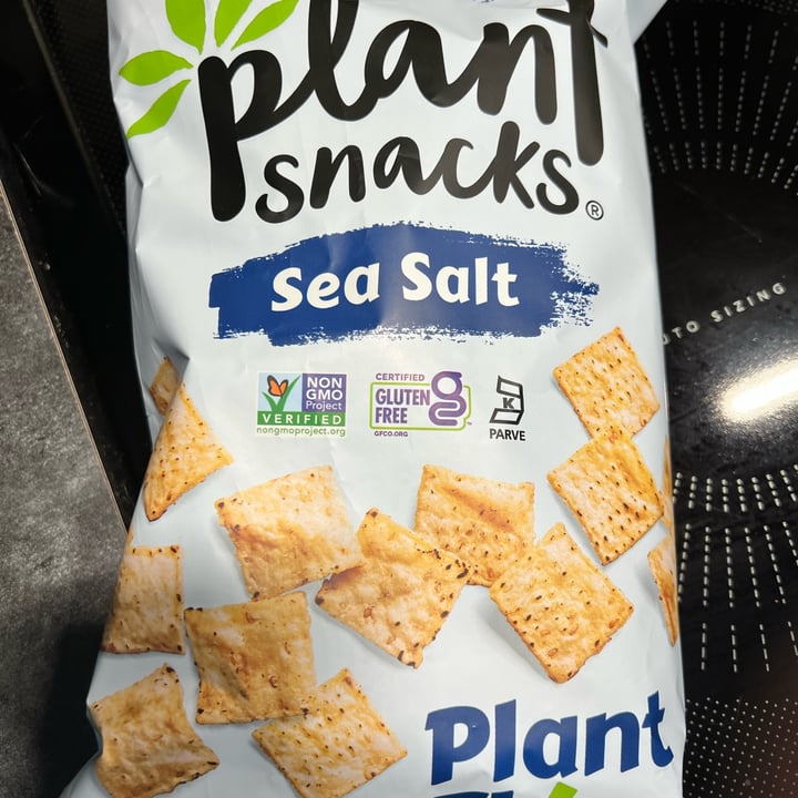 photo of Plant Snacks Sea Salt Plant Thins shared by @veganmika on  24 Jul 2022 - review