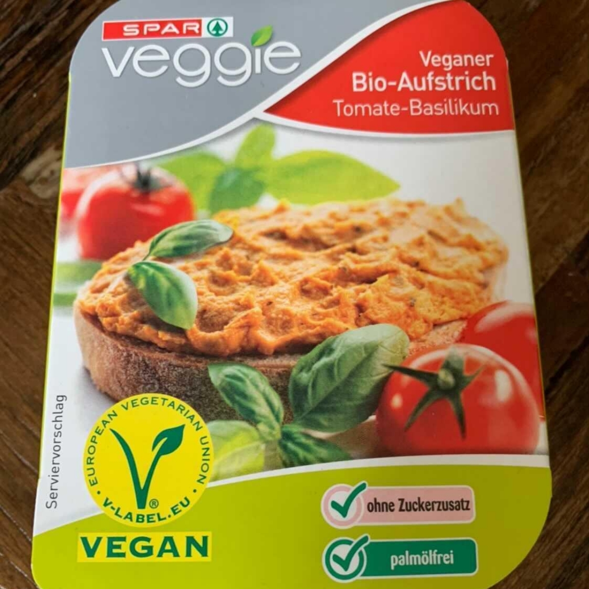 Spar Veggie Bio Aufstrich Tomate-Basilikum | Organic Tomato-Basil ...