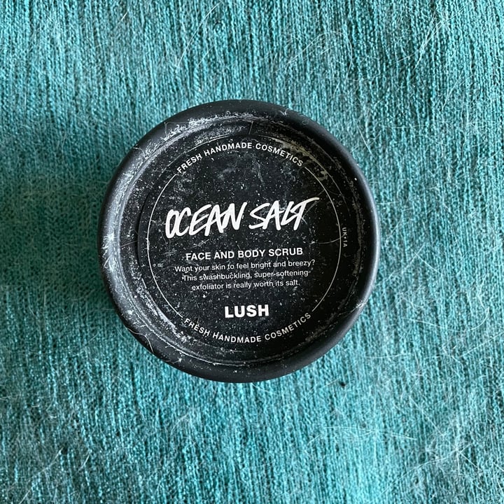 photo of LUSH Fresh Handmade Cosmetics Self-Preserving Ocean Salt shared by @elenina on  30 Jul 2021 - review