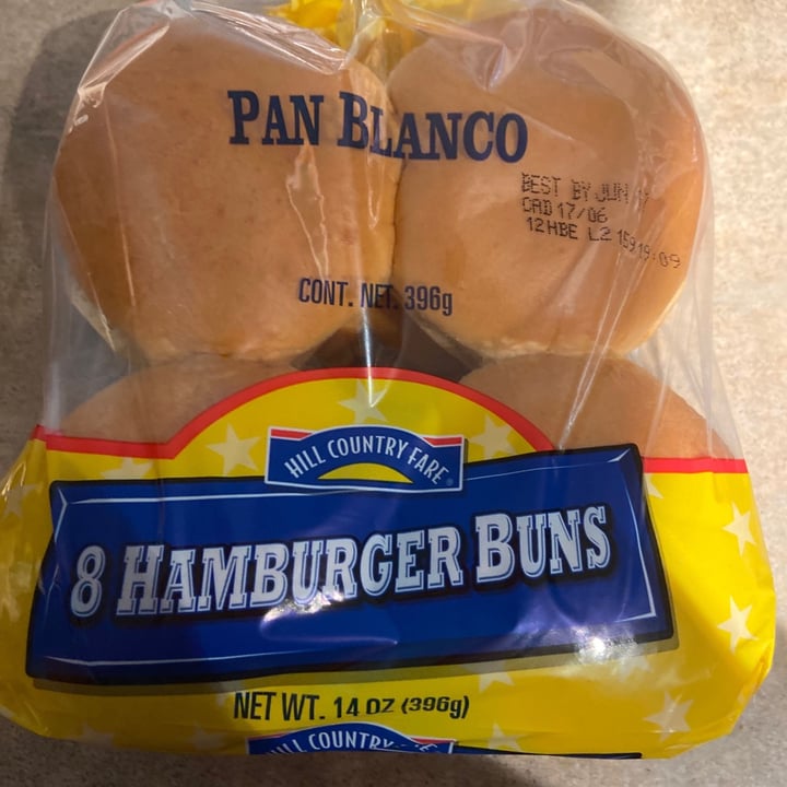 photo of Hill Country Fare 8 Hamburger buns shared by @jayfirebird on  09 Jun 2020 - review