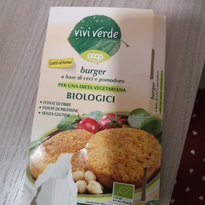 review photo of Vivi Verde Coop Burger bio a base di ceci e pomodoro shared by @susannasguazzo on 23 Mar 2022 - review