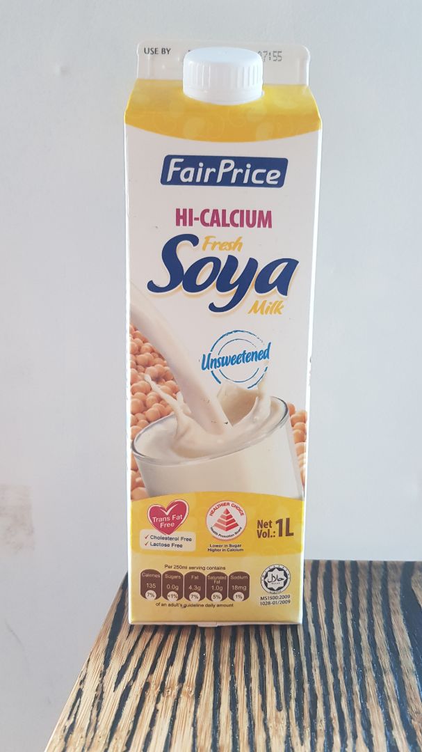 photo of FairPrice FairPrice Hi Calcium Fresh Soya Milk - Original shared by @renyi on  27 Mar 2019 - review