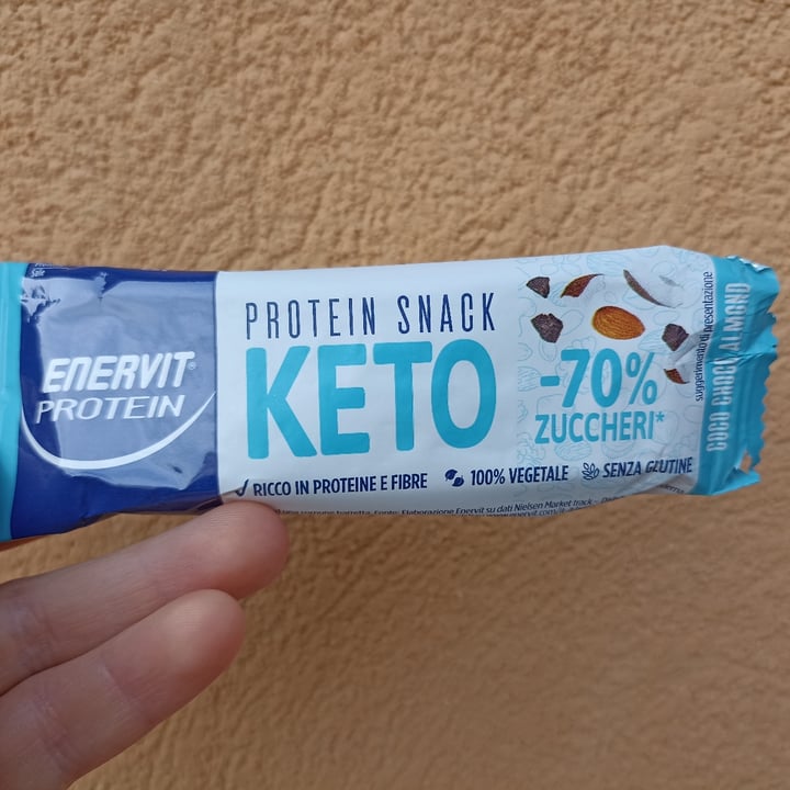 photo of Enervit Proteine Snack Keto Cocco shared by @veravegan on  13 Nov 2022 - review