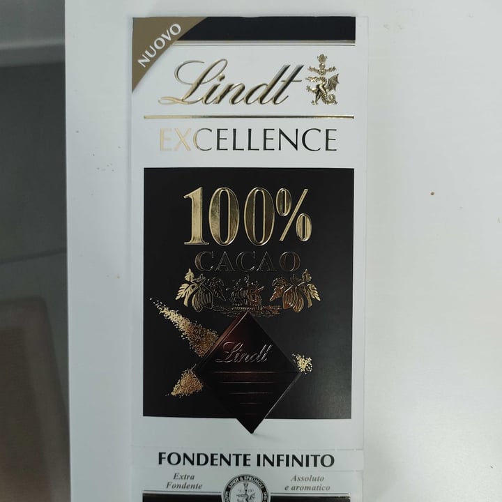 photo of Lindt Excellence 100% Cacao shared by @sbveg on  04 Dec 2021 - review