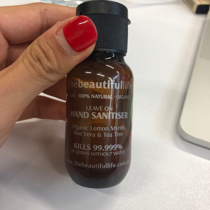 review photo of The Beautiful Life Antibacterial Hand Sanitiser - Organic Lemon Myrtle & Tea Tree shared by @cleameyer on 04 Feb 2020 - review
