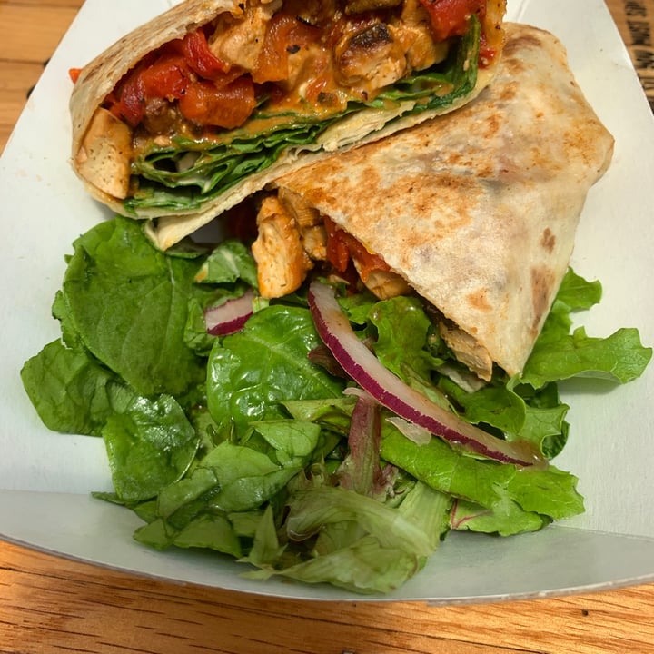 review photo of Sentient Bean BBQ tofu Wrap shared by @meghanl119 on 18 Aug 2021 - review