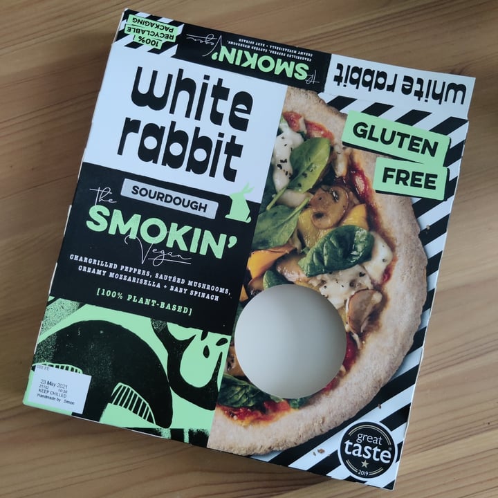 photo of The White Rabbit The Smokin Vegan Pizza shared by @jontybuk on  23 May 2021 - review