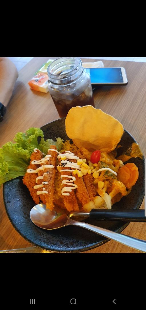 photo of Vegan Curry Rice with Mother Earth Curry Katsu Briyani shared by @nuttybroccoli on  26 Mar 2020 - review