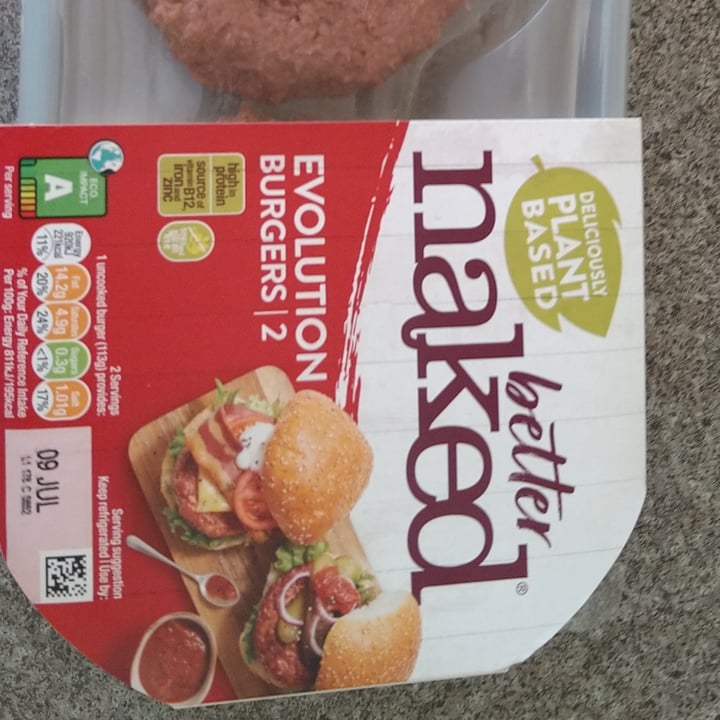 photo of Better Naked evolution burgers shared by @ben20 on  14 Jul 2022 - review