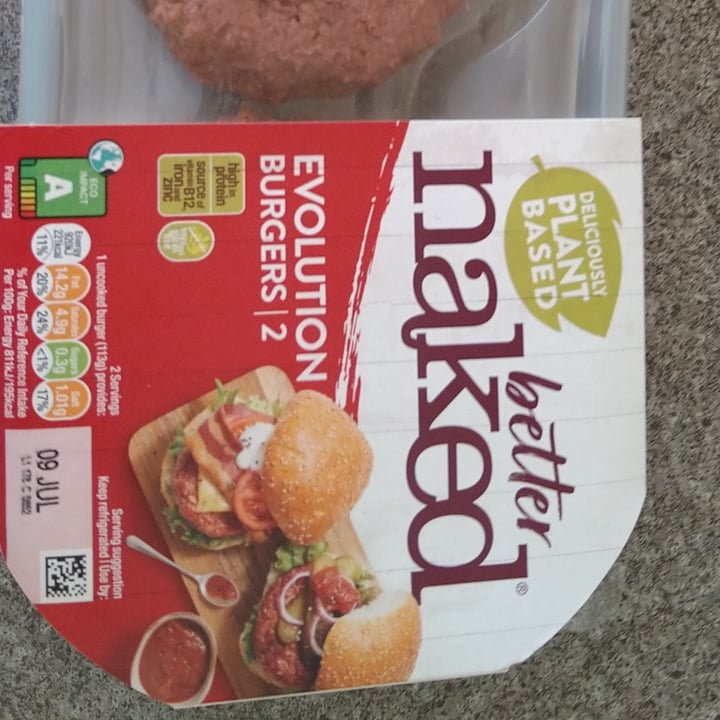 review photo of Better Naked evolution burgers shared by @ben20 on 14 Jul 2022 - review