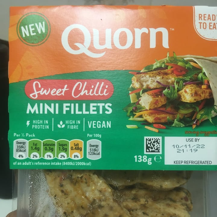 photo of Quorn Sweet chilli mini fillets shared by @pepoty on  25 Sep 2022 - review