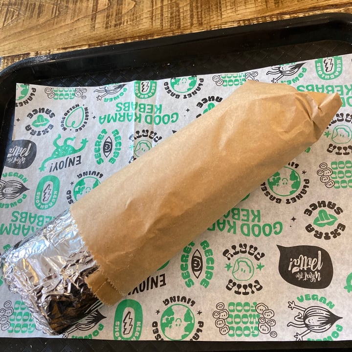photo of What The Pitta Croydon Falafel Wrap shared by @cheapsoybean on  25 Jul 2021 - review