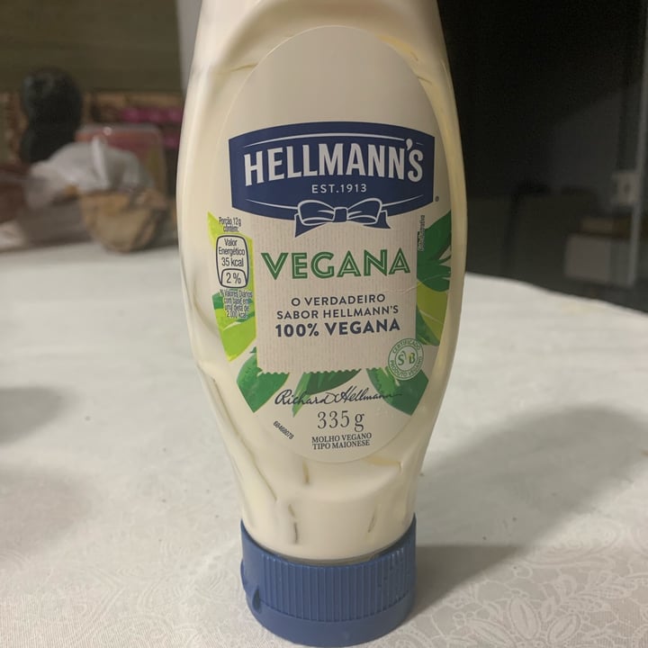 review photo of Hellmann’s Maionese Vegana shared by @aheim on 12 May 2022 - review
